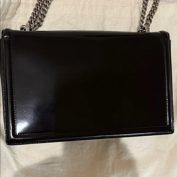 Salvatore Ferragamo Black Leather Shoulder Bag - Picture 8 of 13